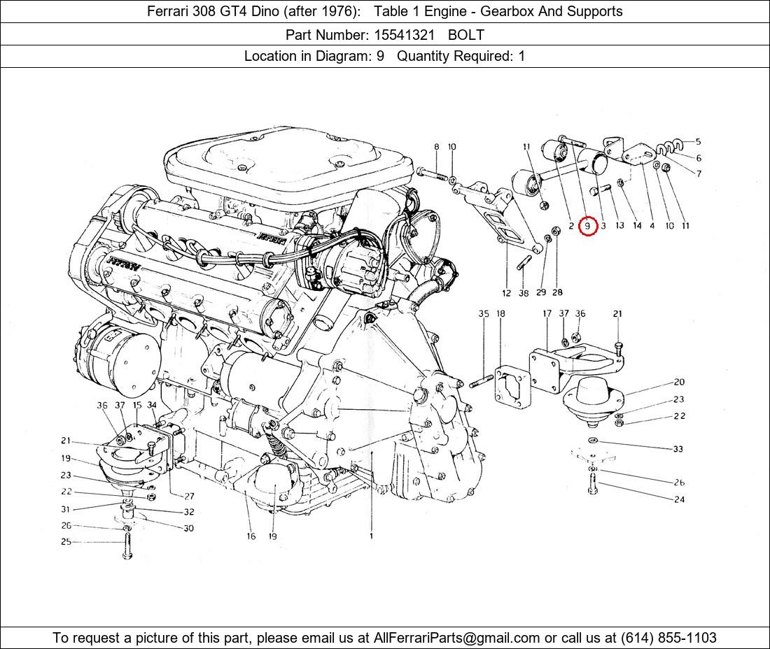 Ferrari Part 15541321