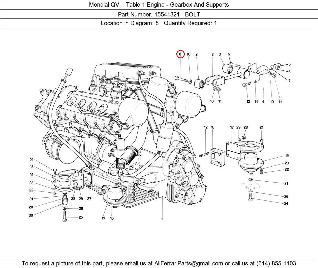 Ferrari Part 15541321