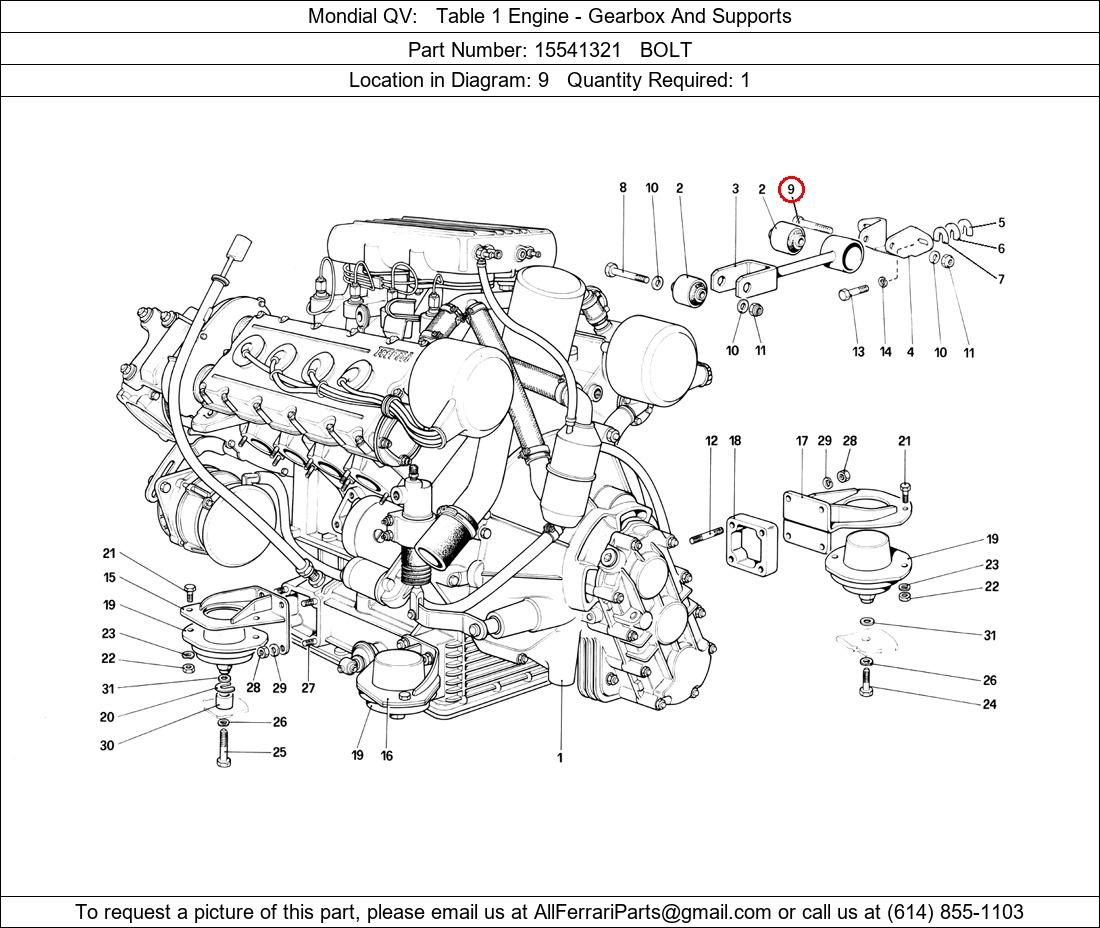 Ferrari Part 15541321