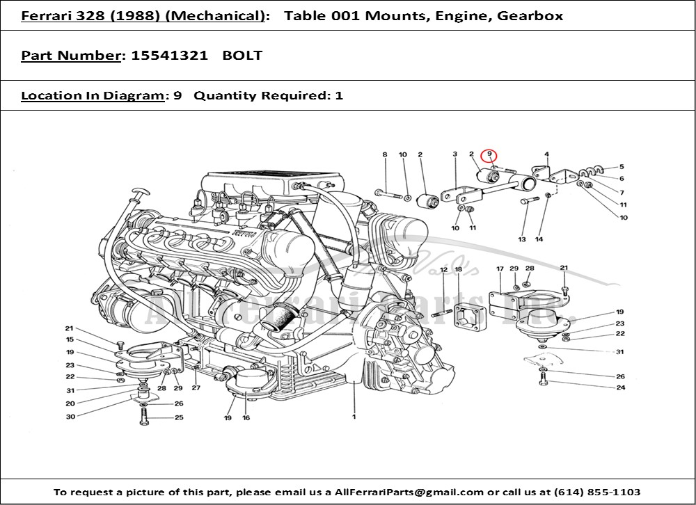 Ferrari Part 15541321