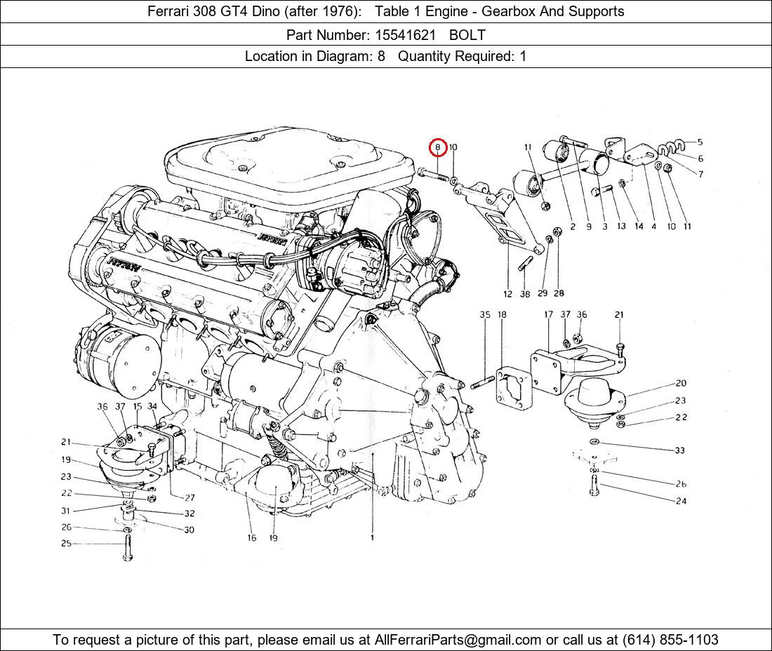 Ferrari Part 15541621