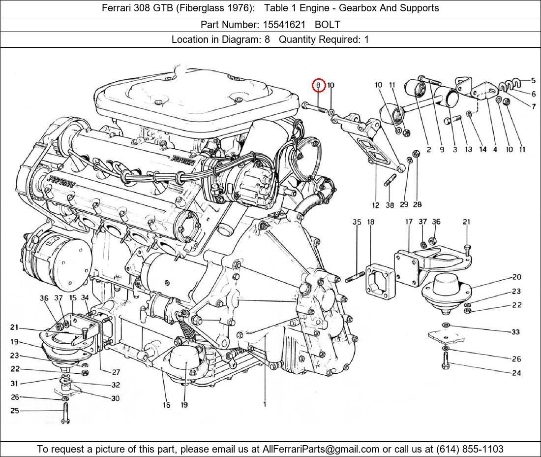 Ferrari Part 15541621