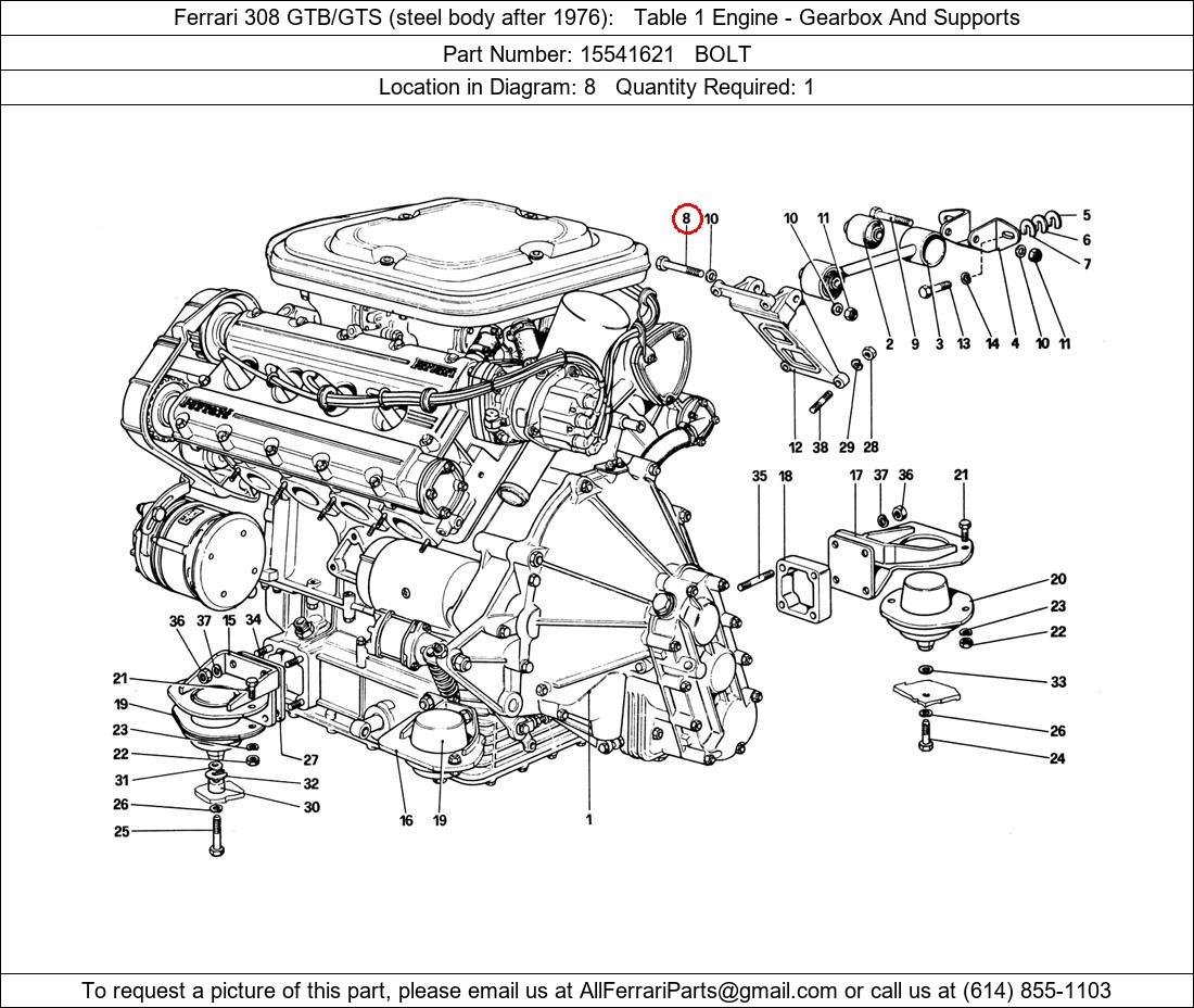 Ferrari Part 15541621