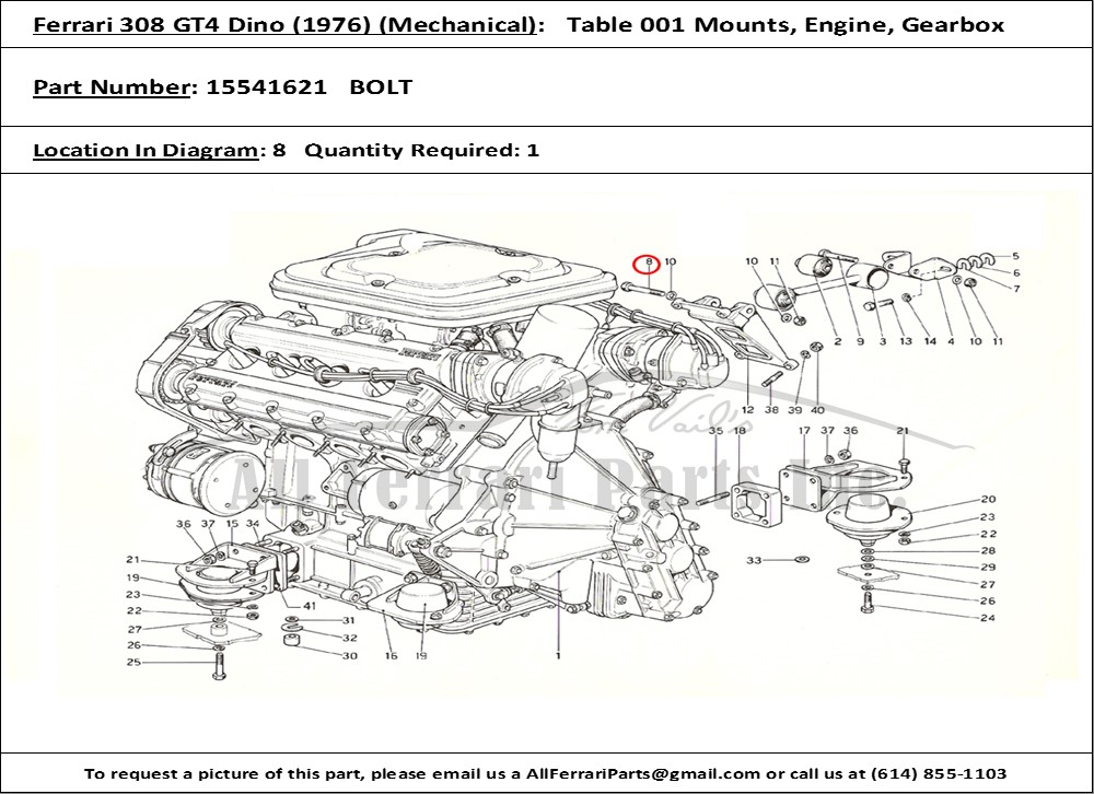 Ferrari Part 15541621