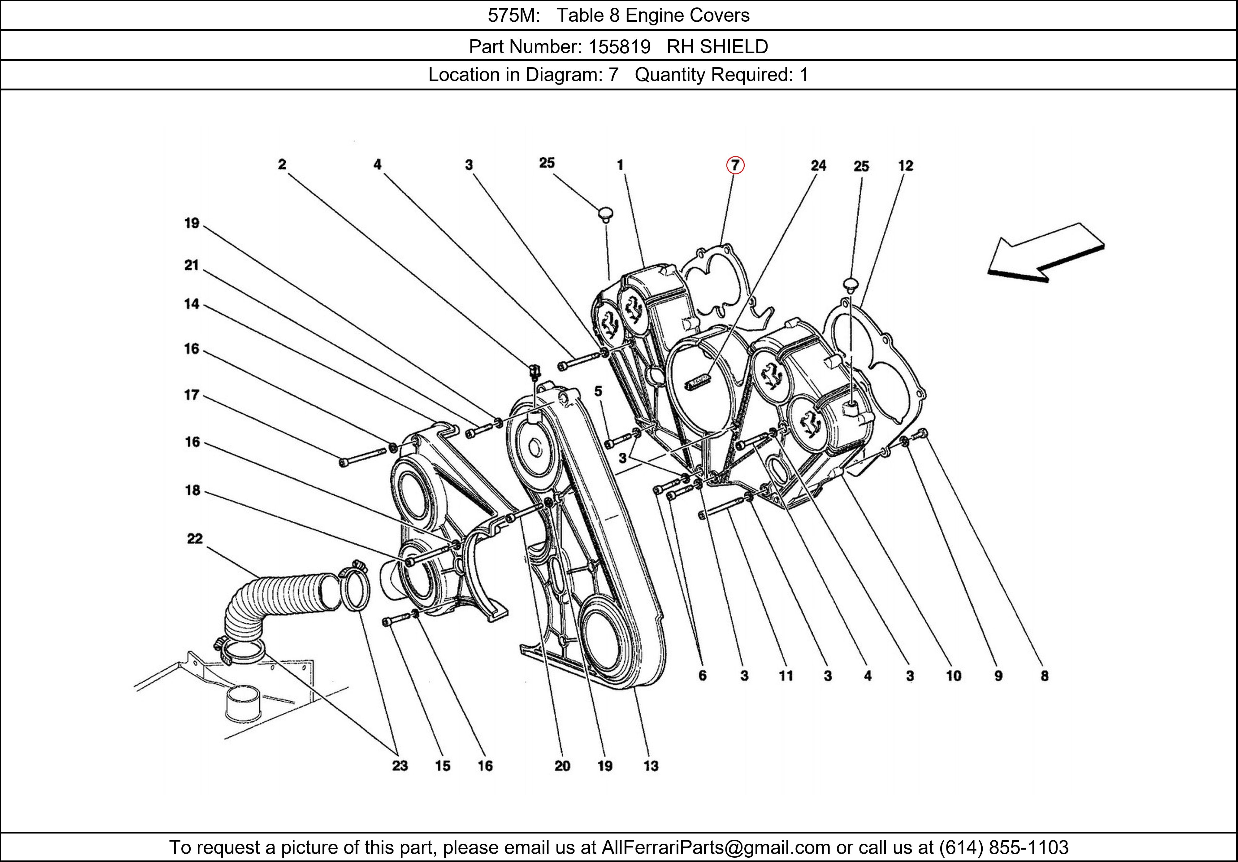 Ferrari Part 155819