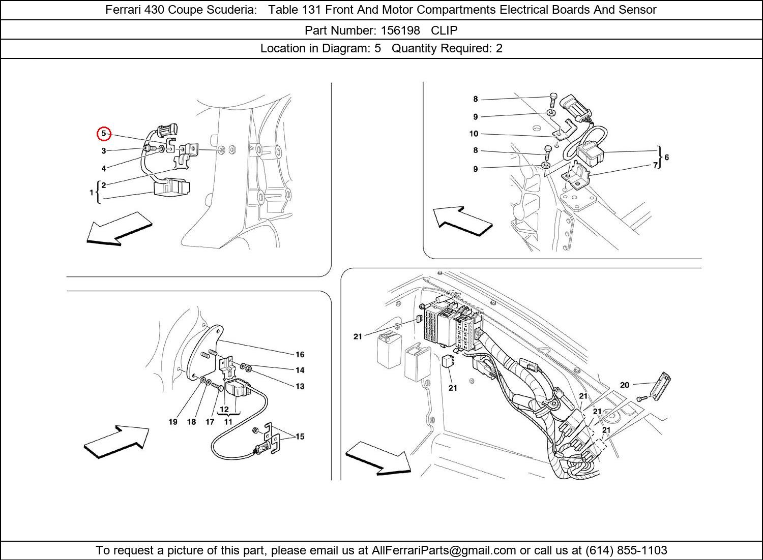 Ferrari Part 156198