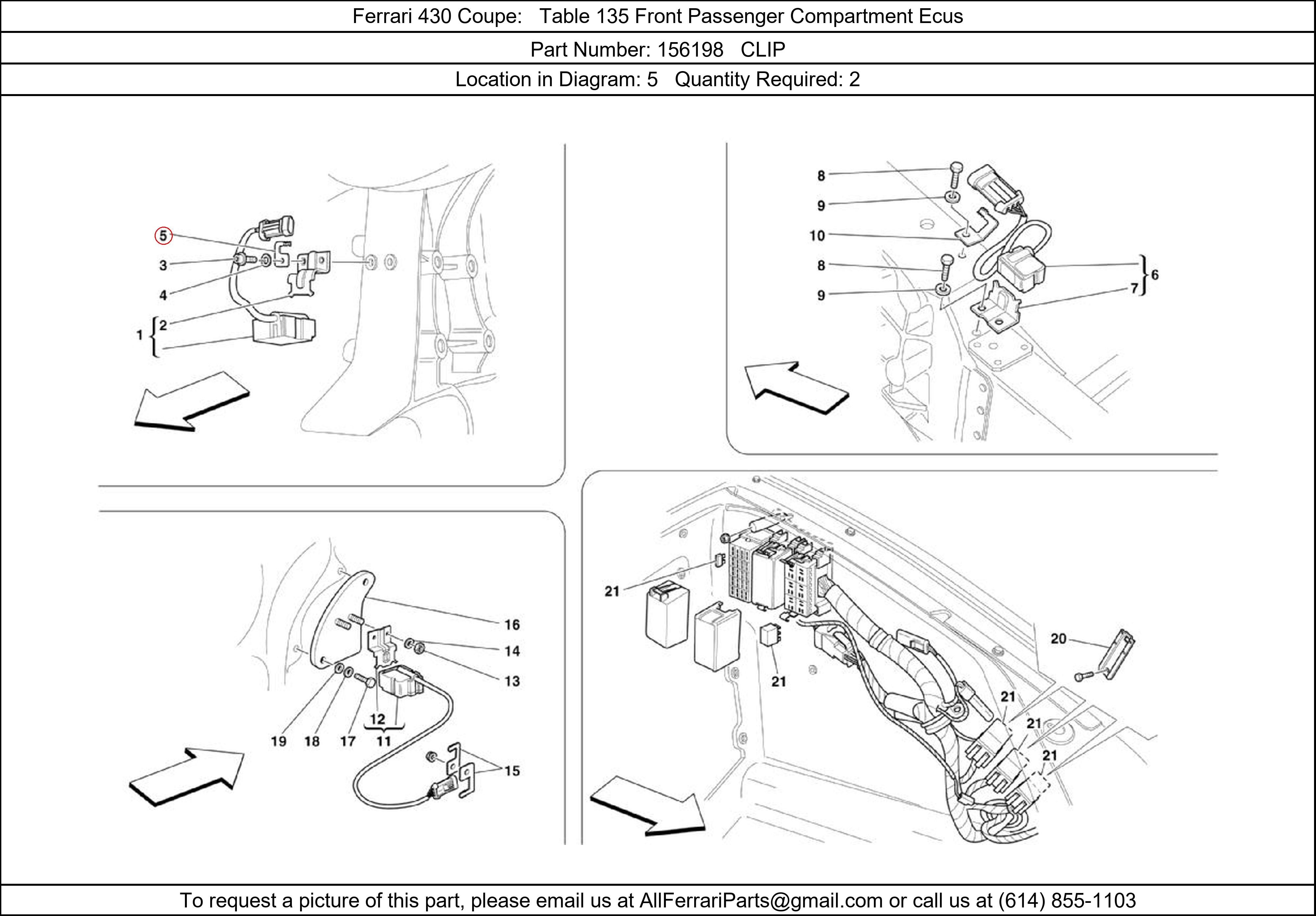 Ferrari Part 156198