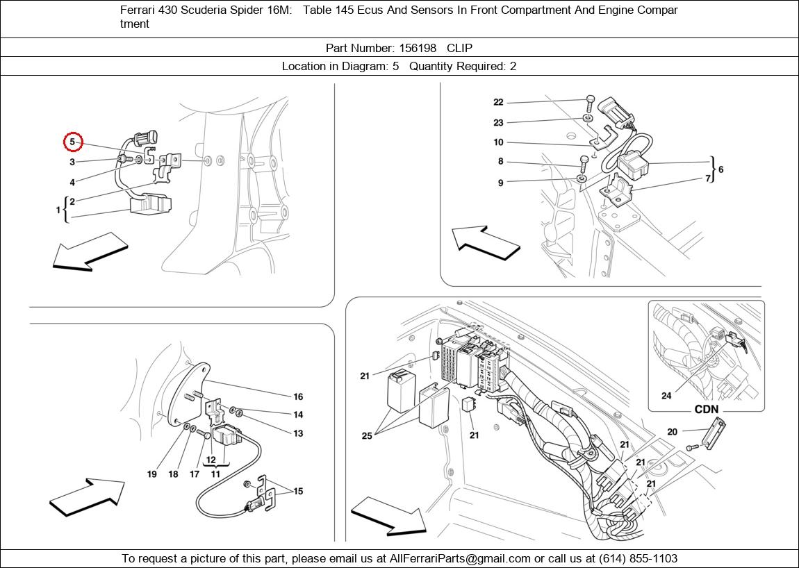 Ferrari Part 156198