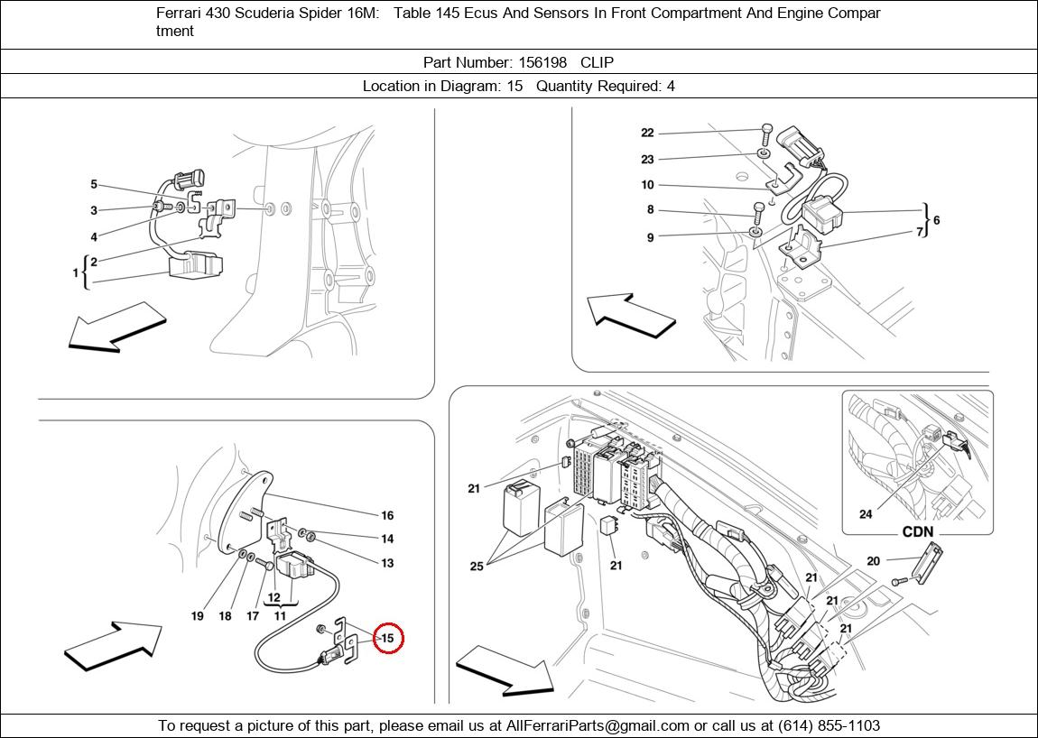 Ferrari Part 156198