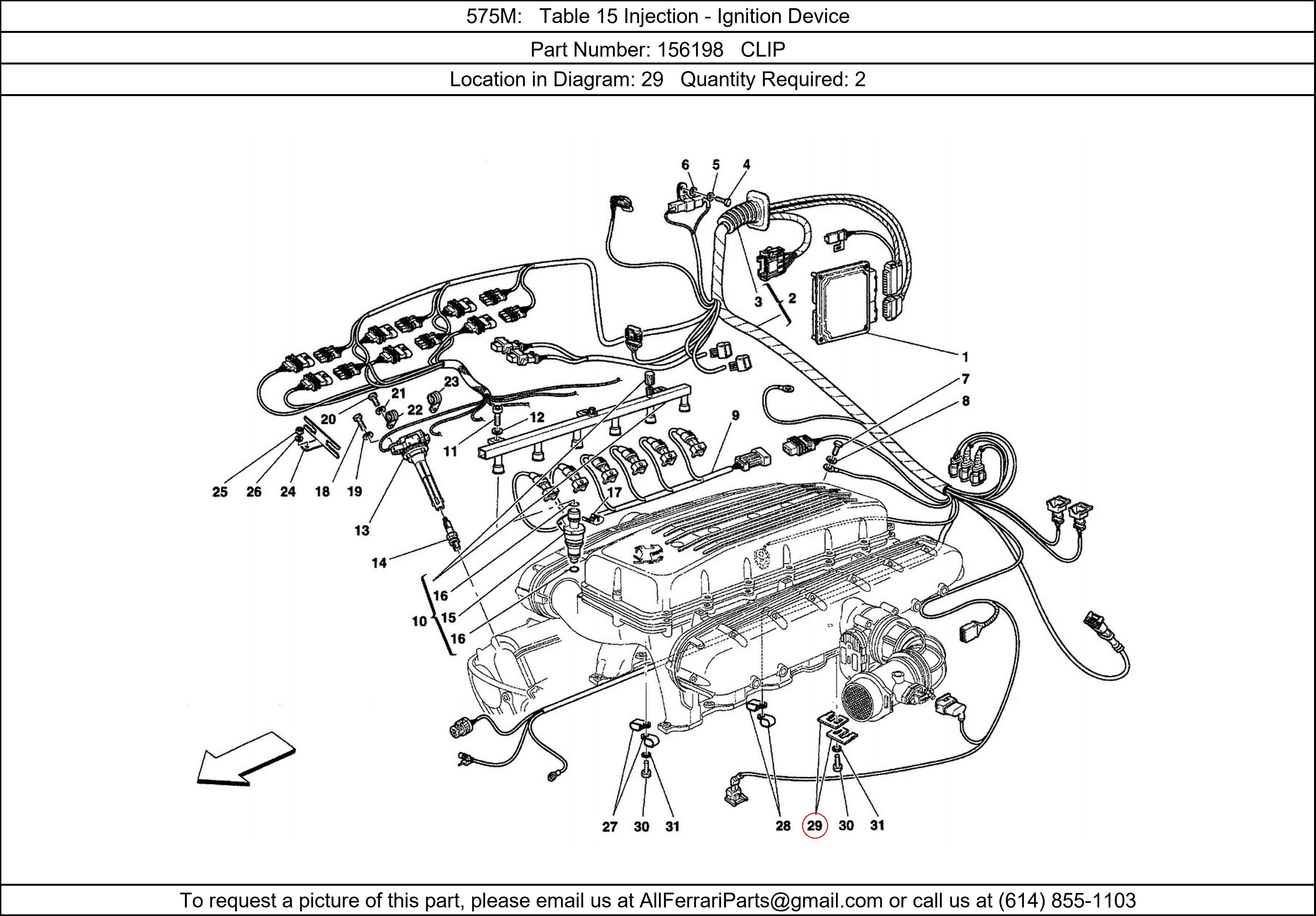 Ferrari Part 156198