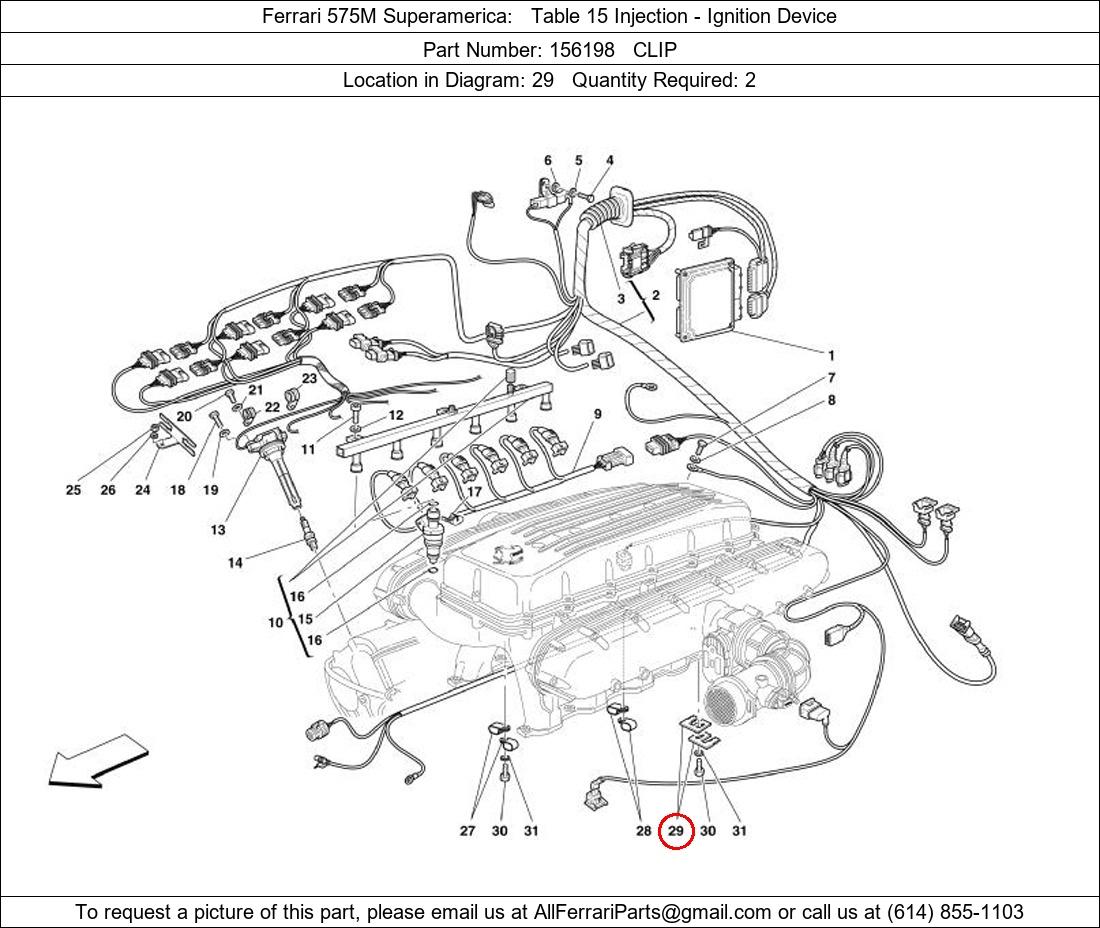 Ferrari Part 156198