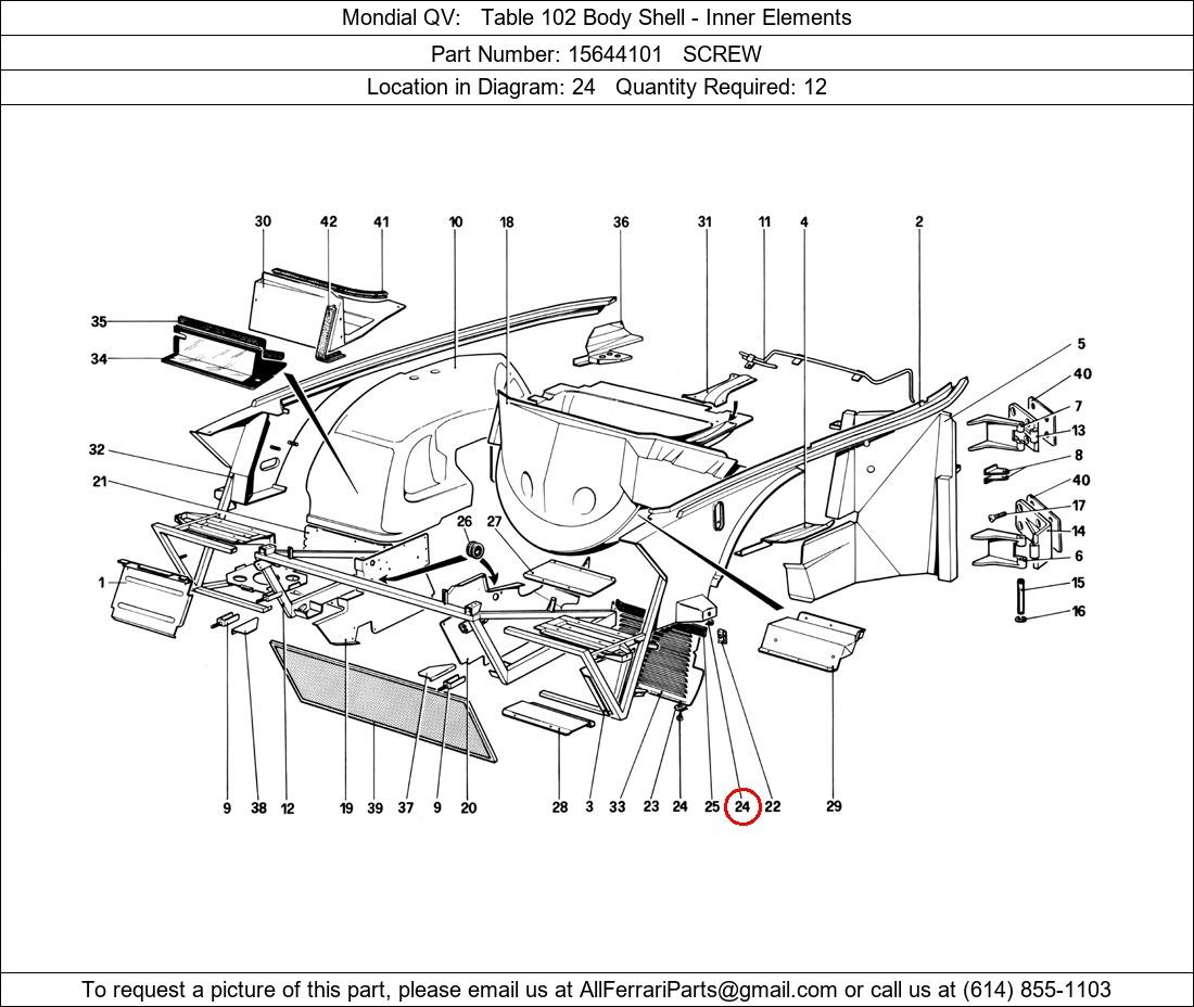 Ferrari Part 15644101