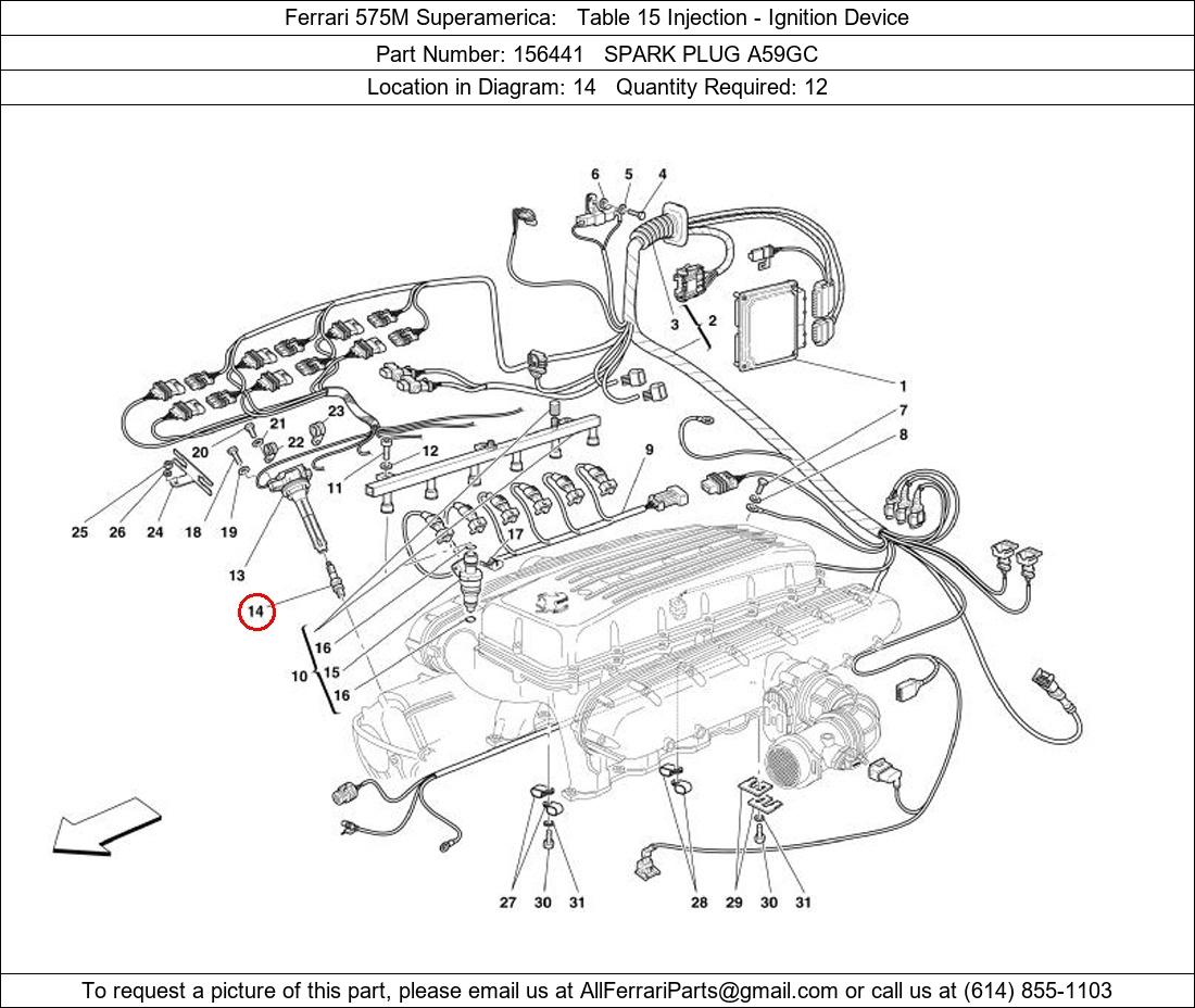 Ferrari Part 156441