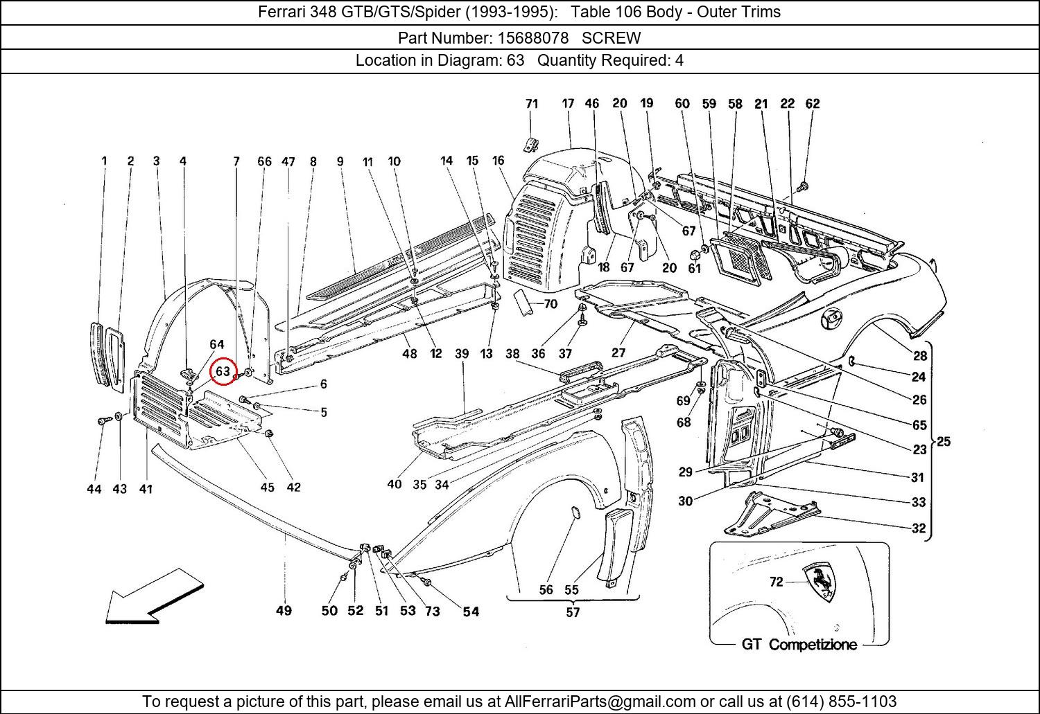 Ferrari Part 15688078