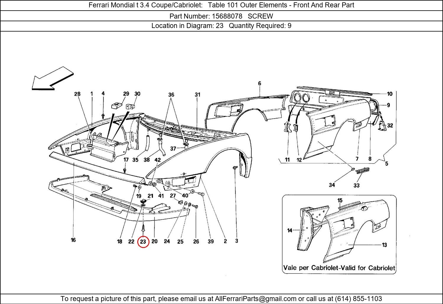 Ferrari Part 15688078