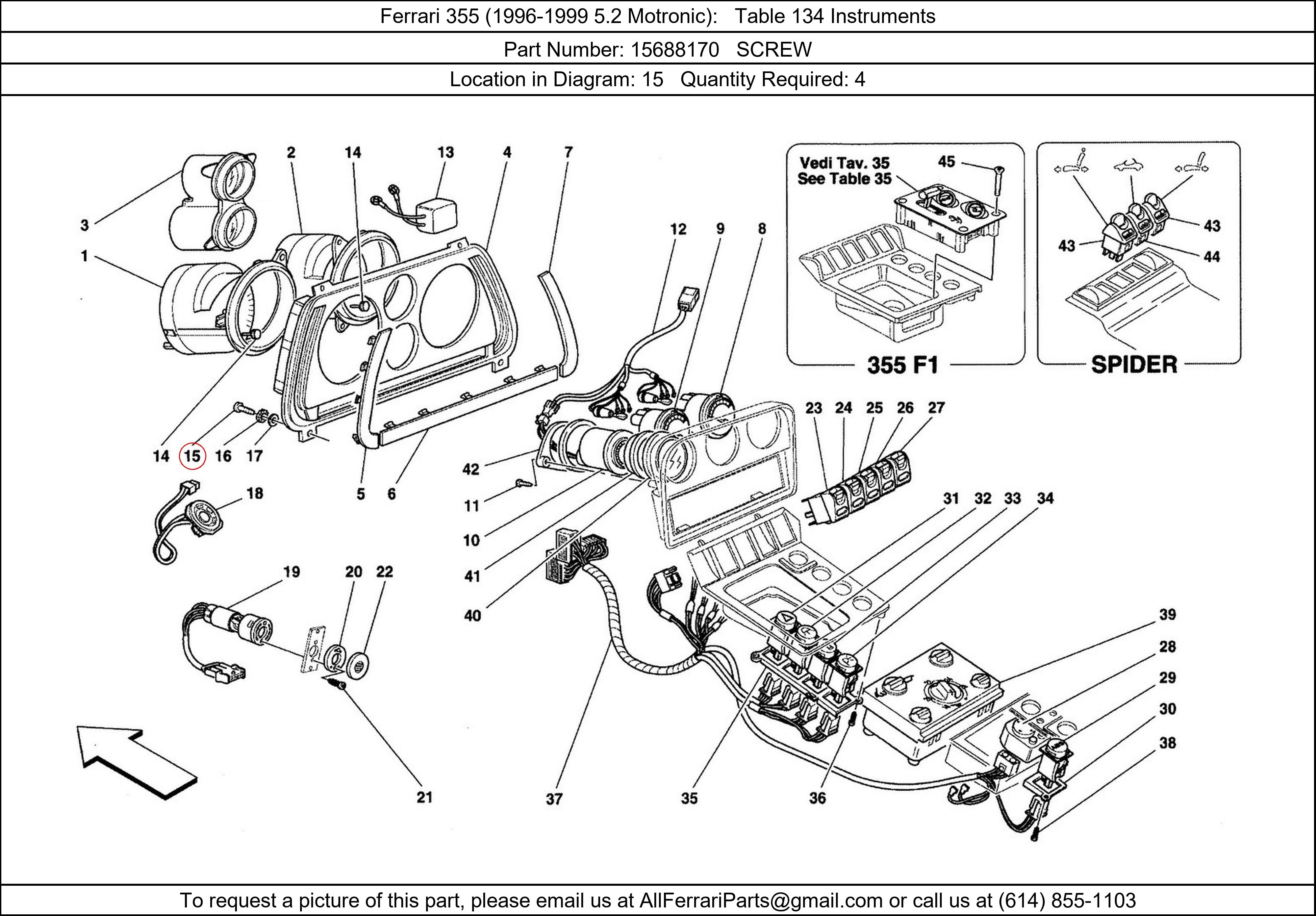 Ferrari Part 15688170