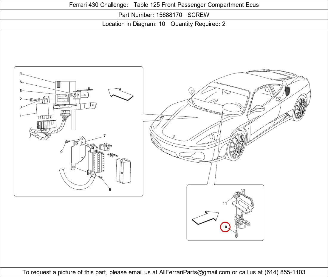 Ferrari Part 15688170