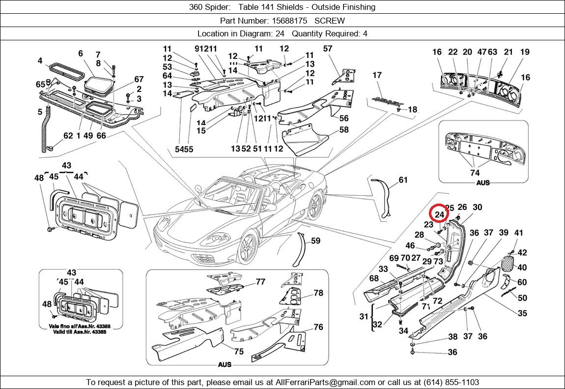 Ferrari Part 15688175