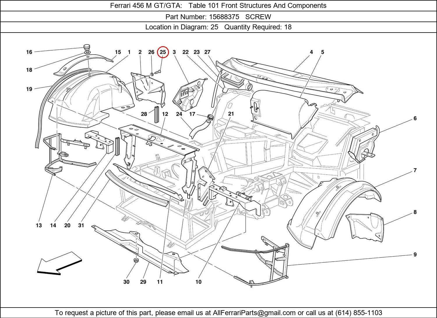 Ferrari Part 15688375