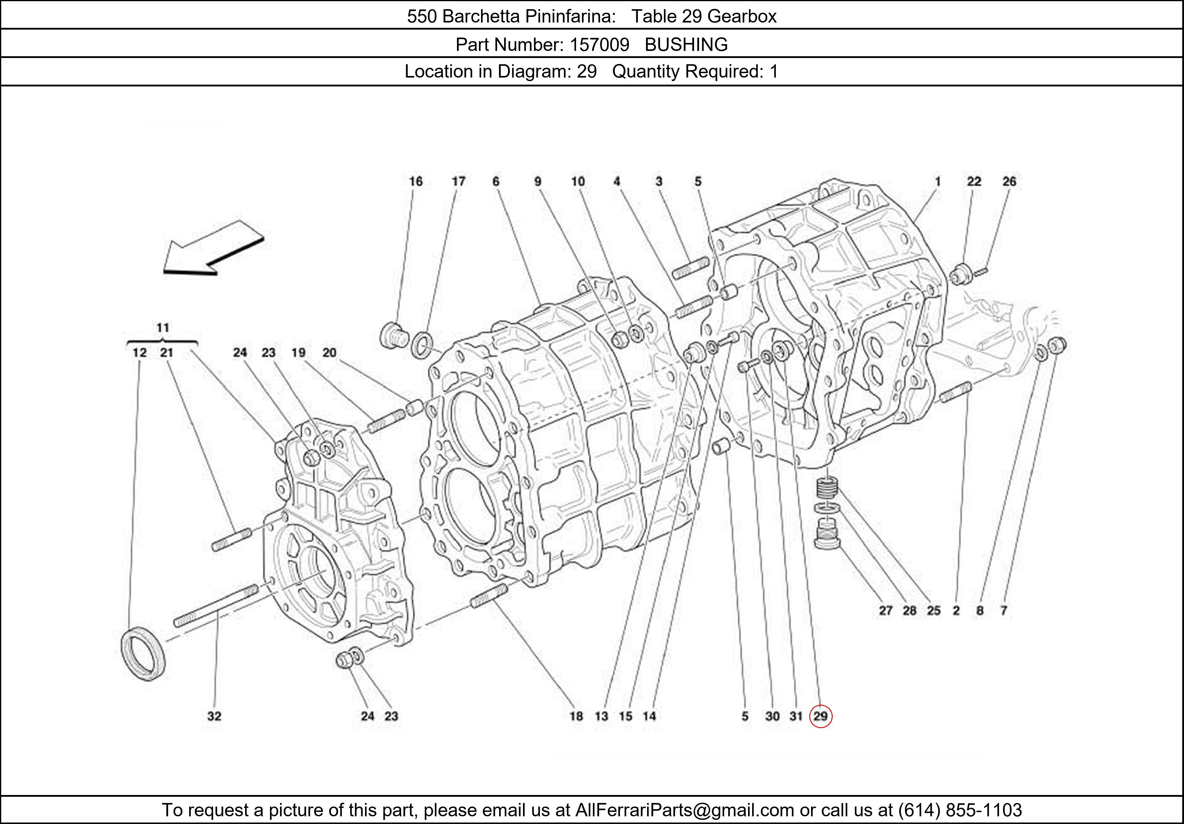 Ferrari Part 157009