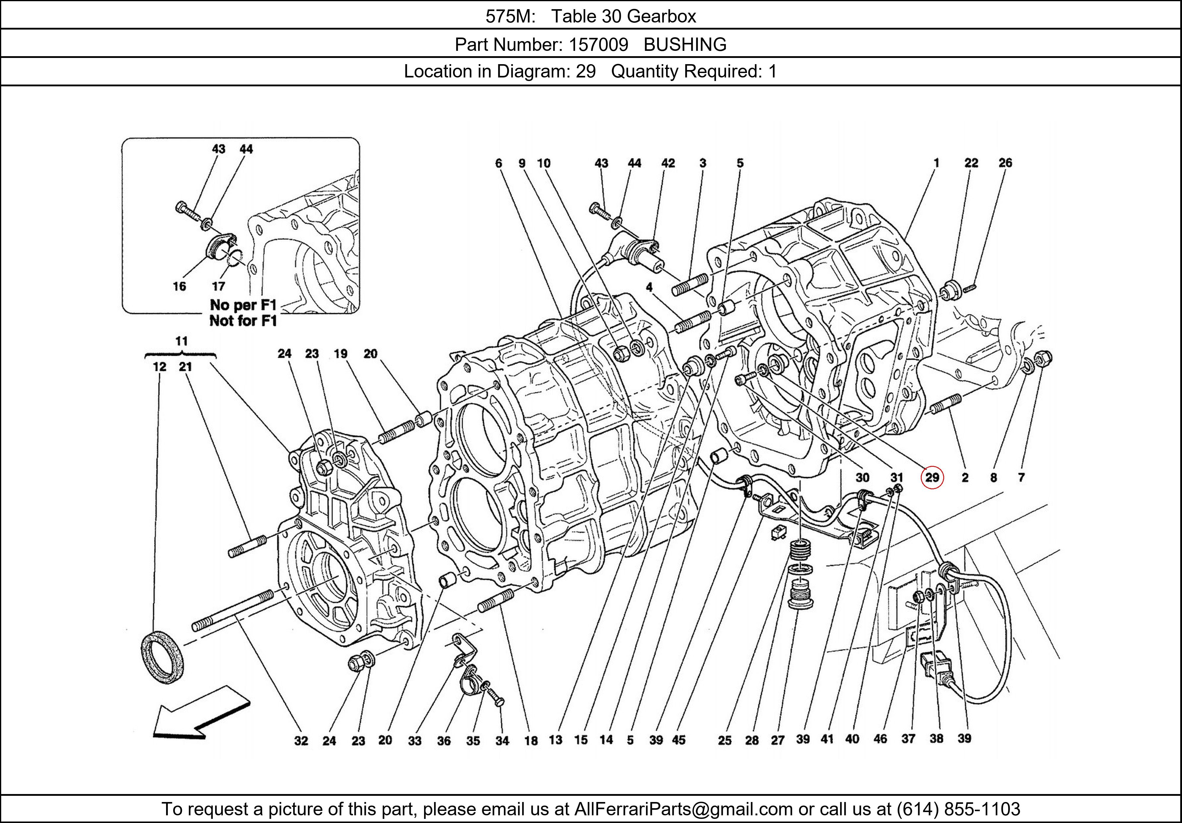 Ferrari Part 157009