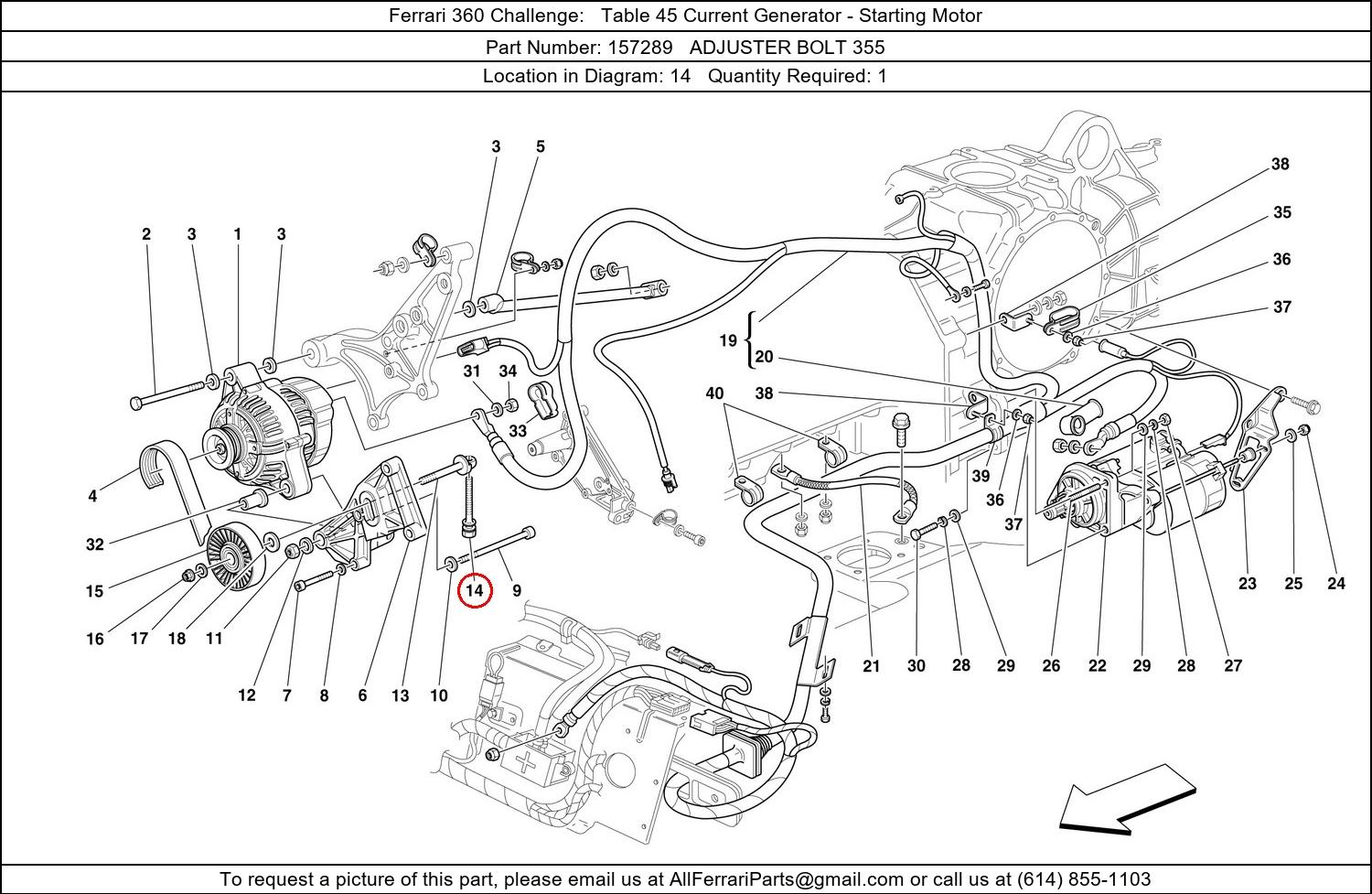 Ferrari Part 157289