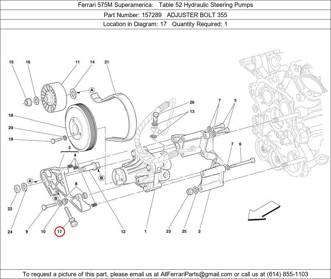 Ferrari Part 157289