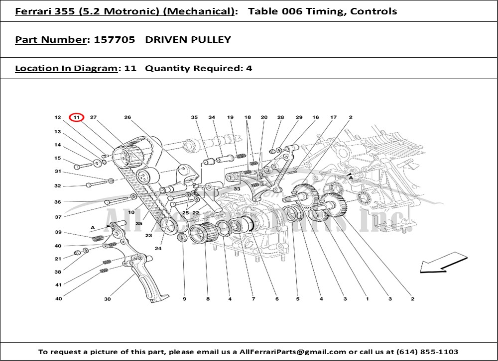 Ferrari Part 157705