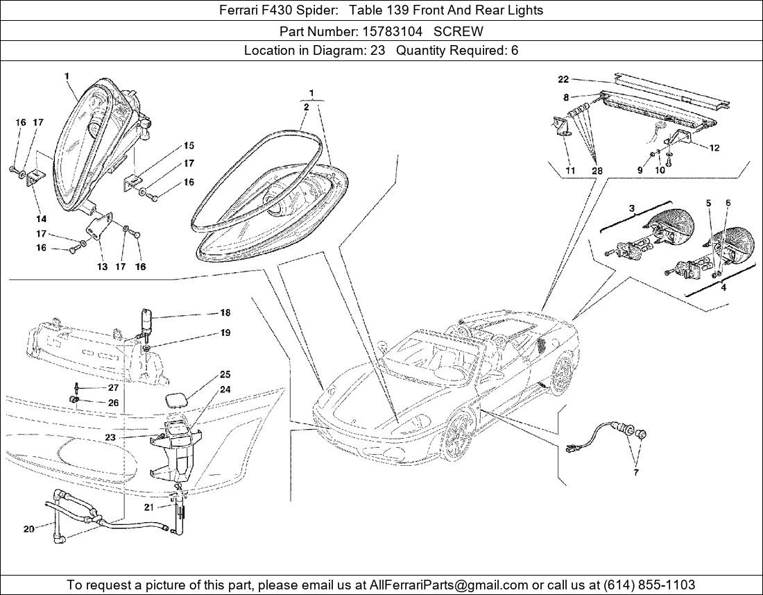 Ferrari Part 15783104