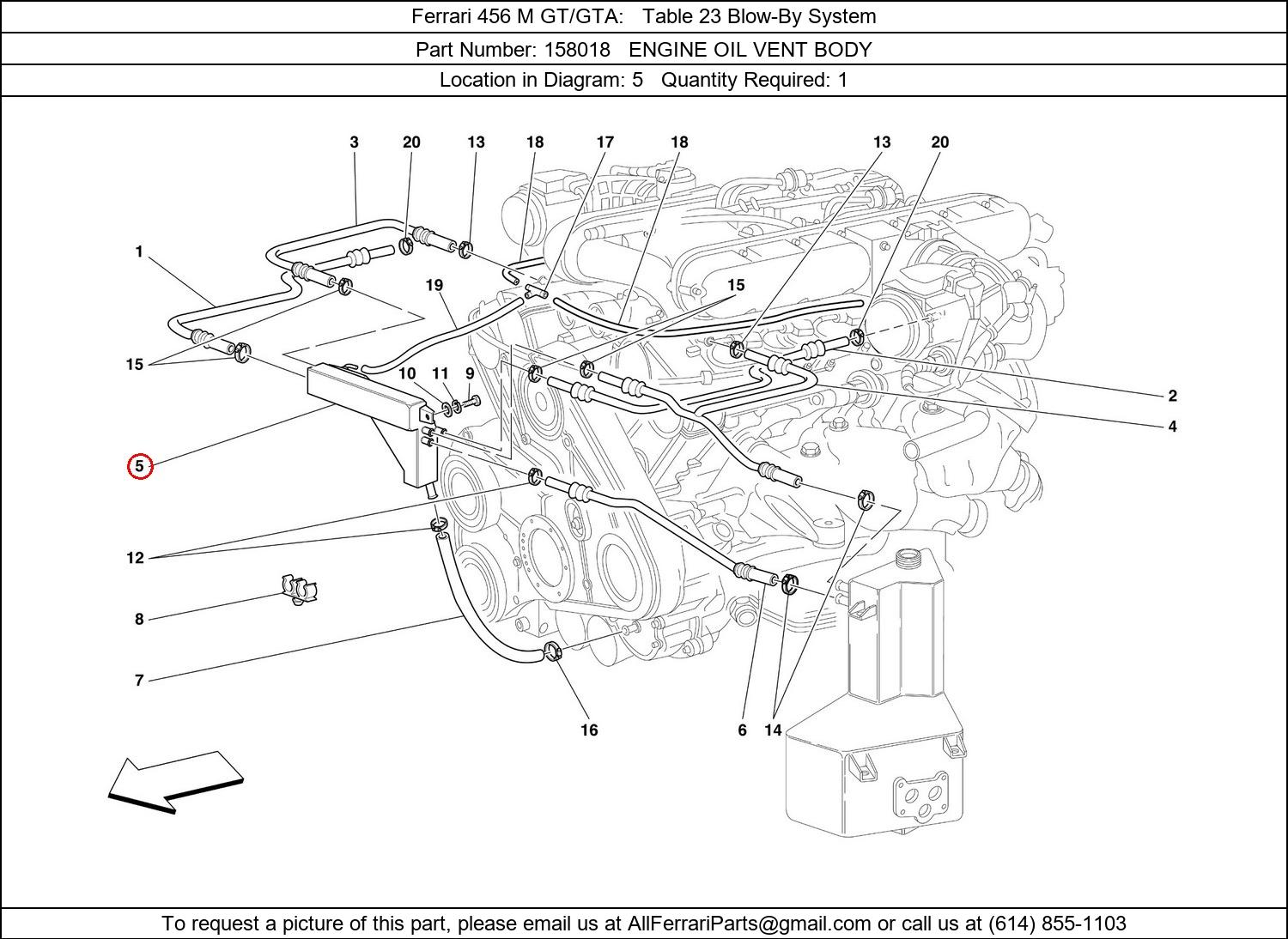 Ferrari Part 158018