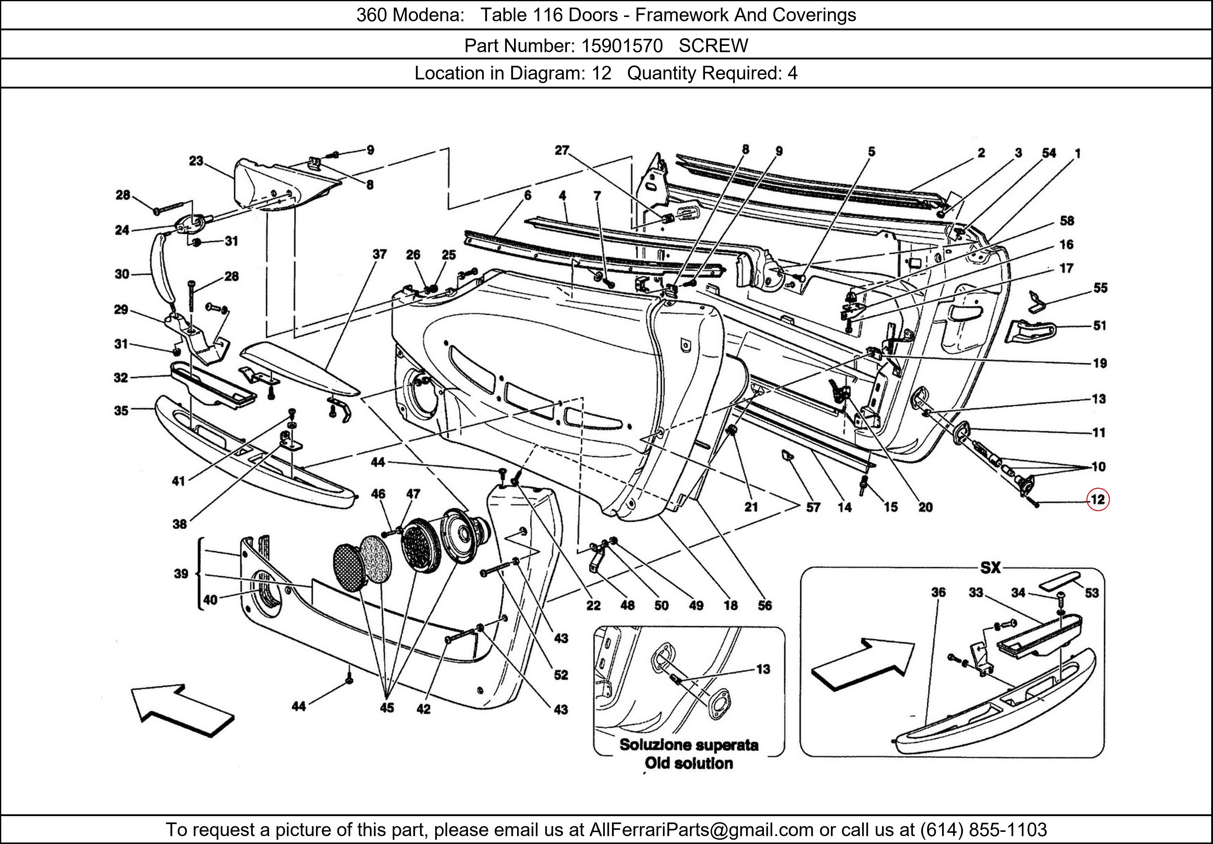 Ferrari Part 15901570