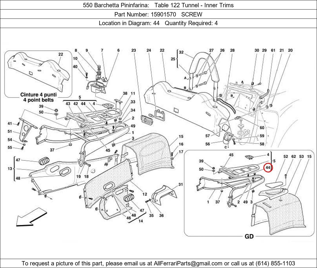 Ferrari Part 15901570