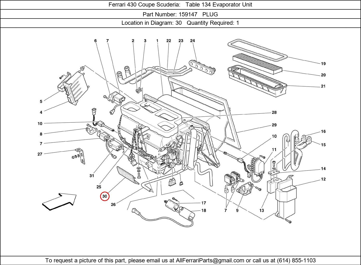 Ferrari Part 159147