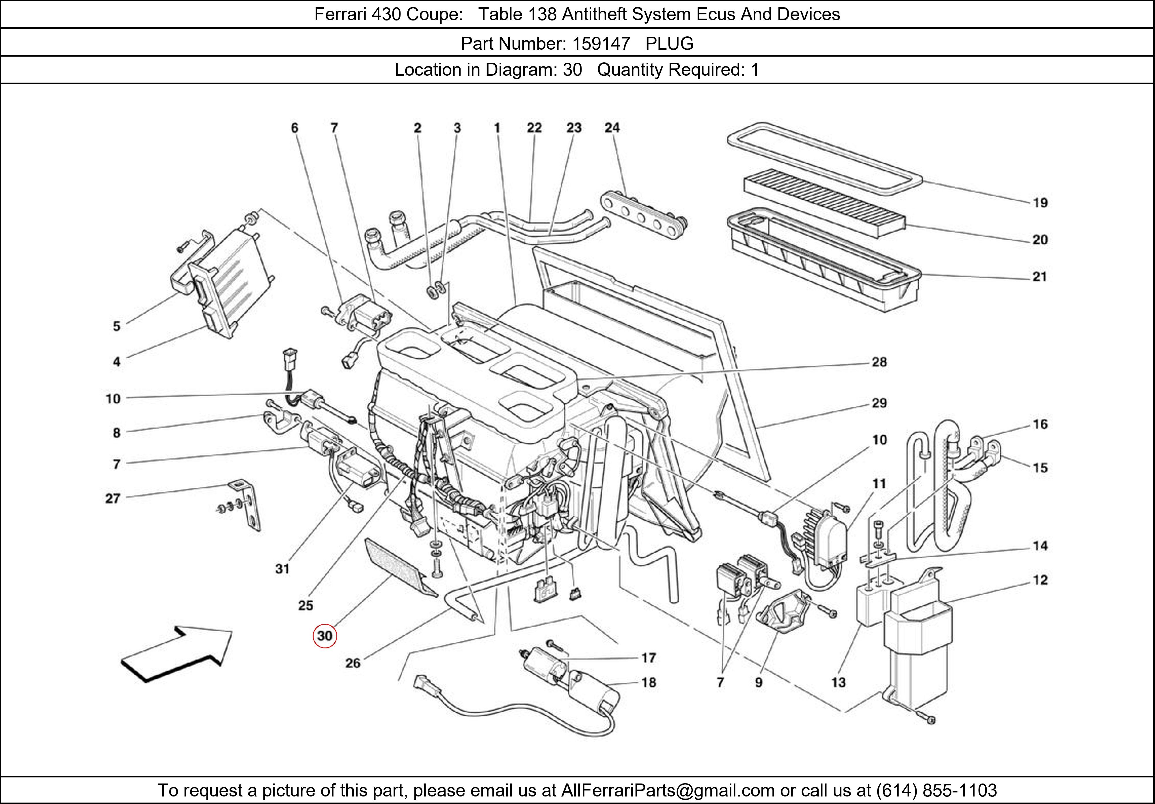 Ferrari Part 159147