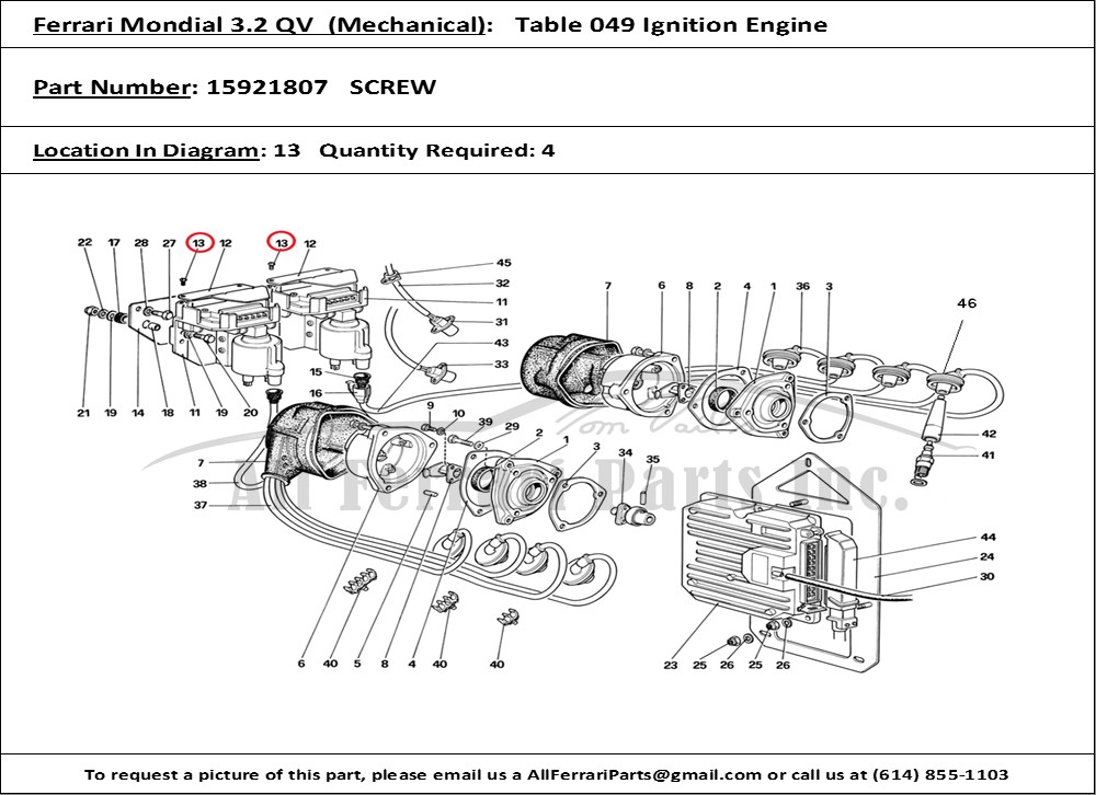 Ferrari Part 15921807