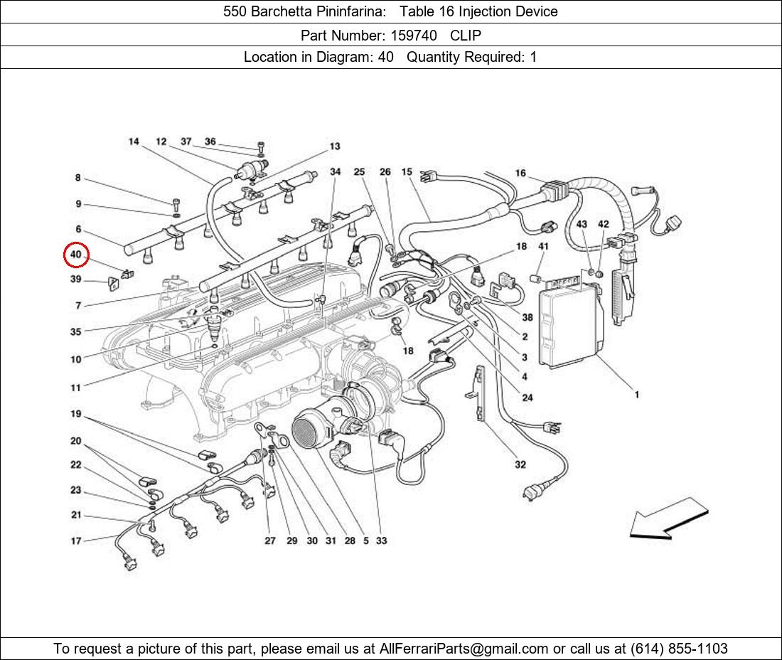 Ferrari Part 159740