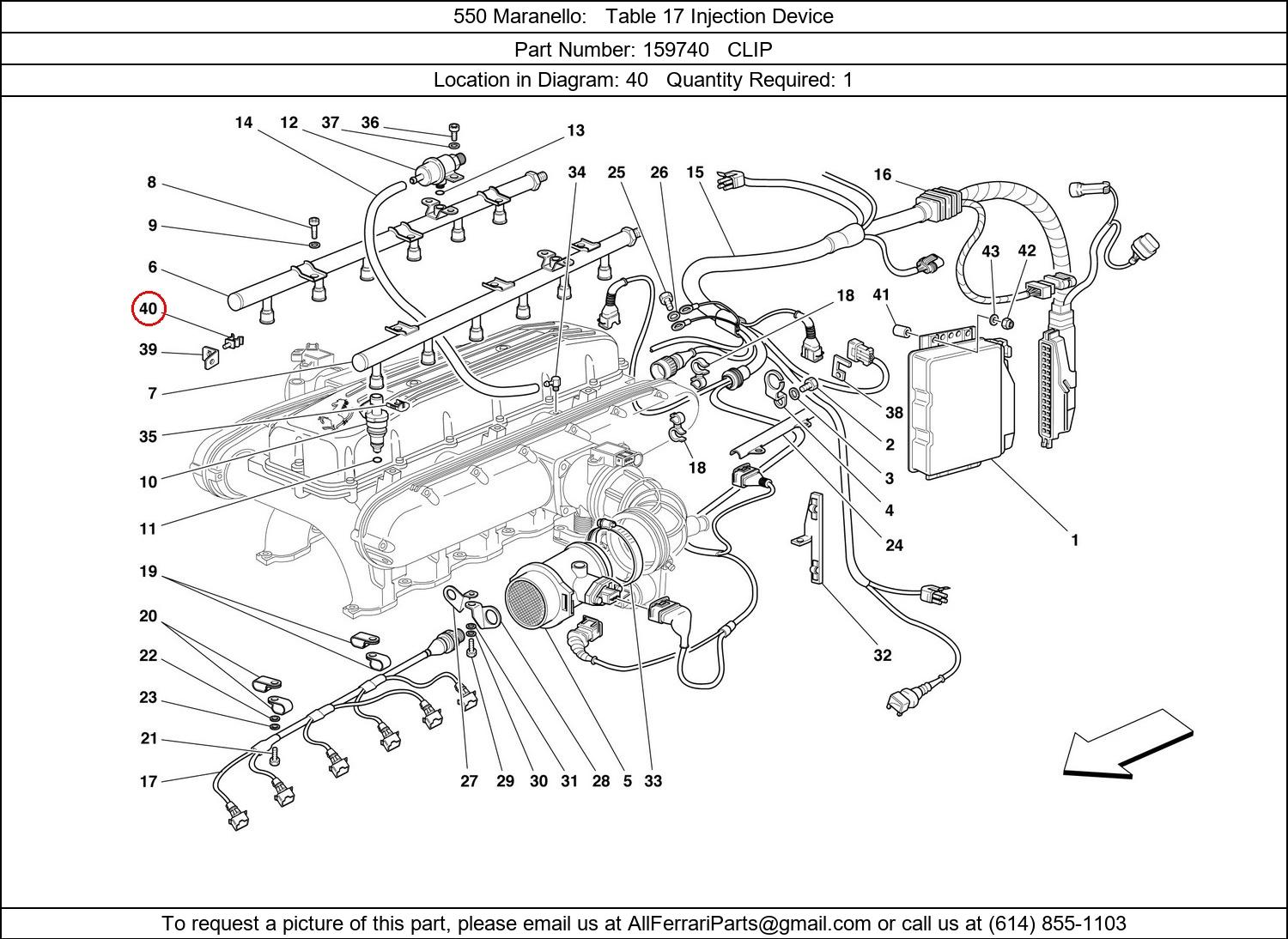 Ferrari Part 159740