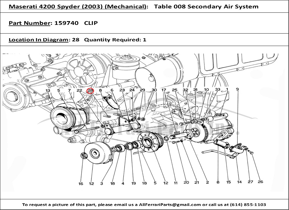 Ferrari Part 159740