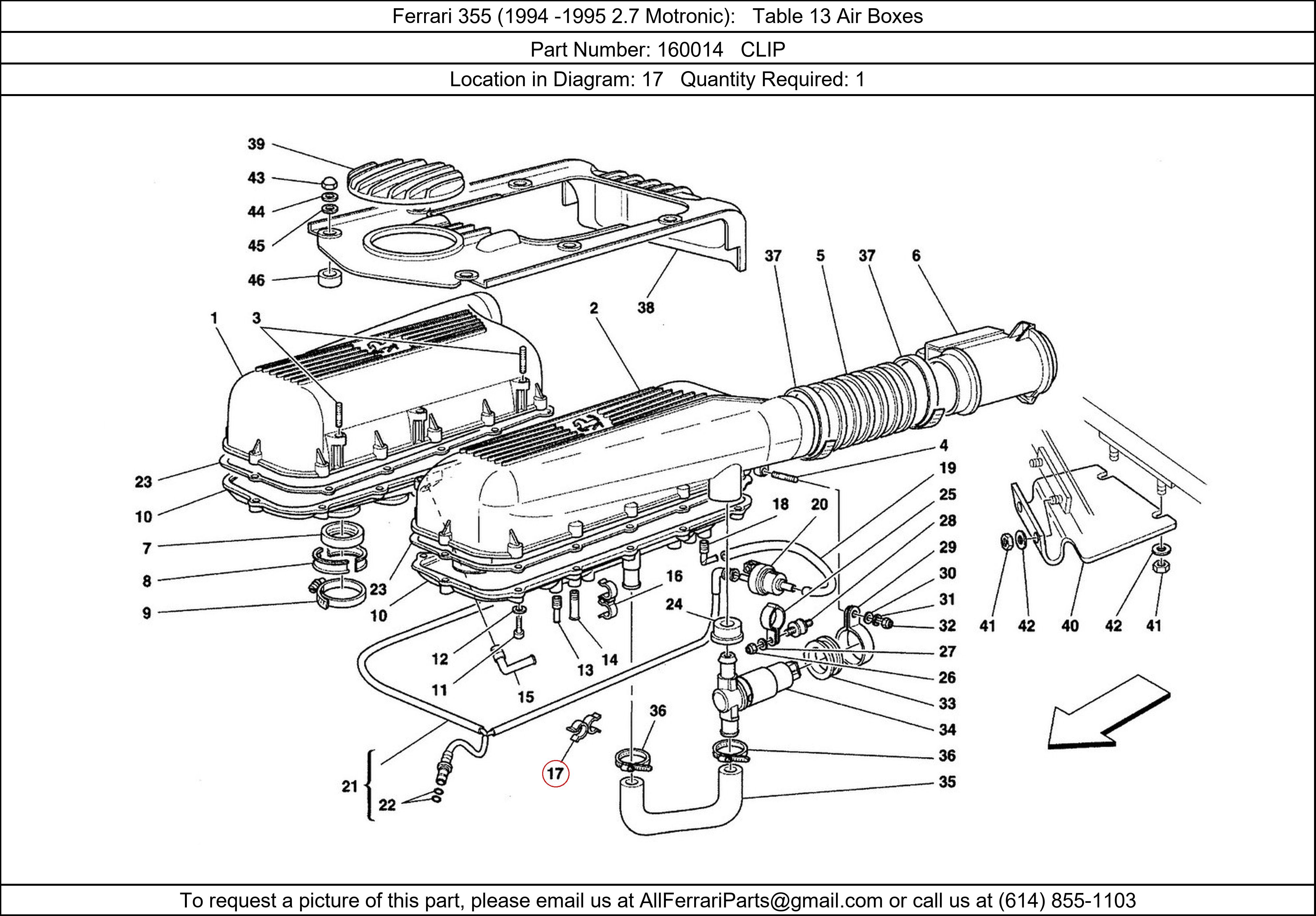 Ferrari Part 160014