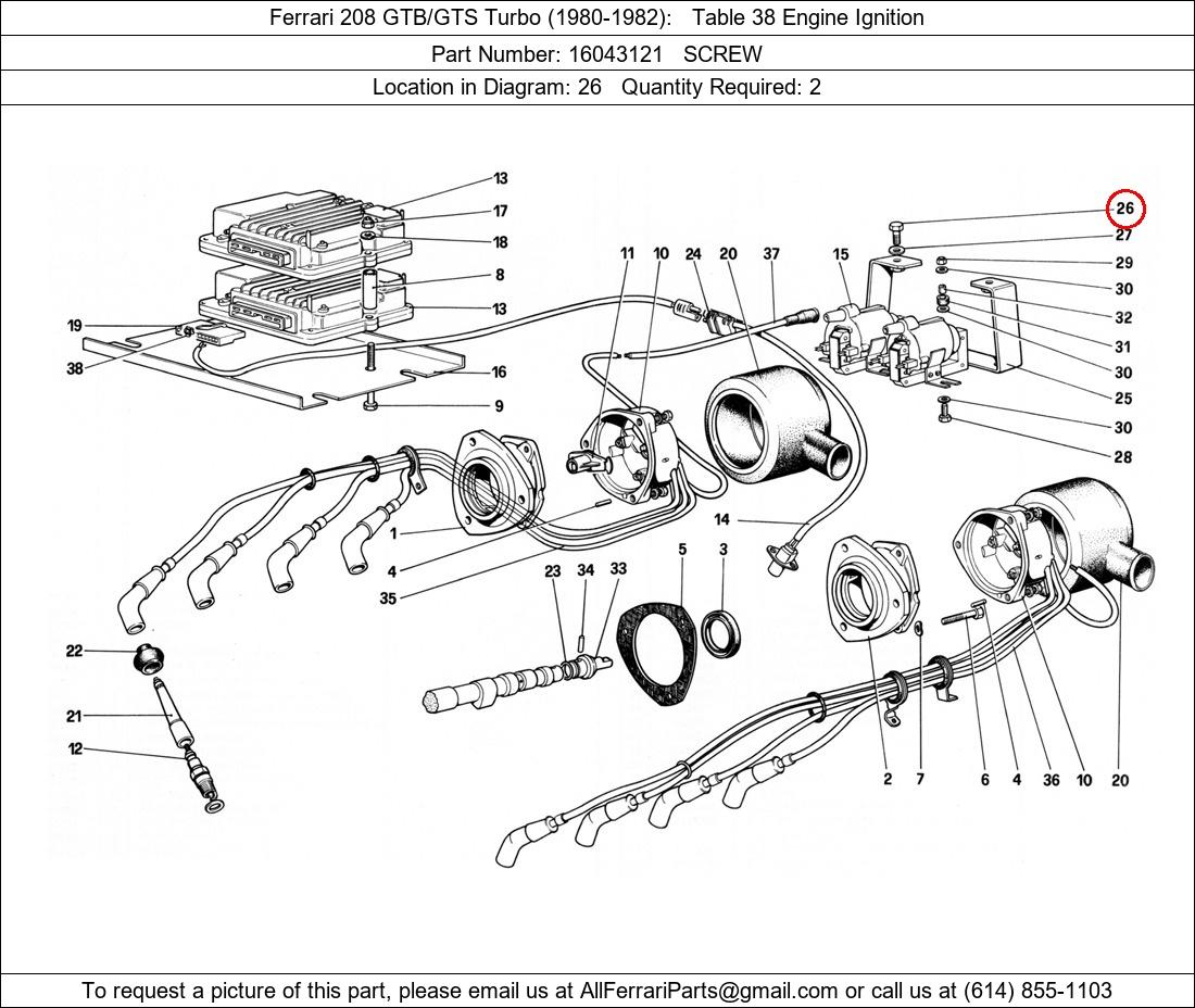 Ferrari Part 16043121