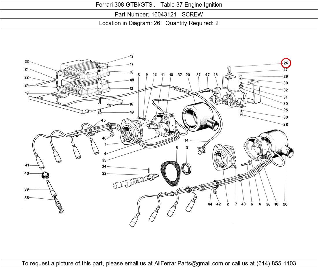 Ferrari Part 16043121