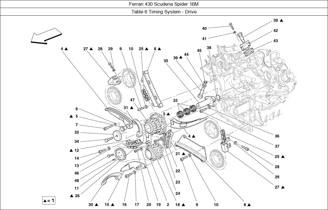 Ferrari Part 16043124