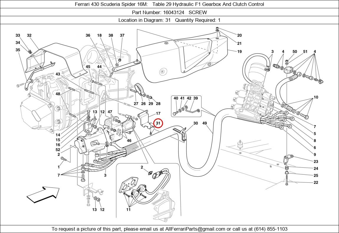 Ferrari Part 16043124