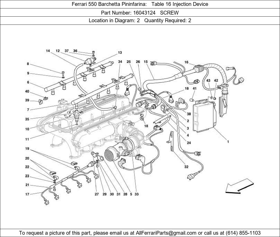 Ferrari Part 16043124