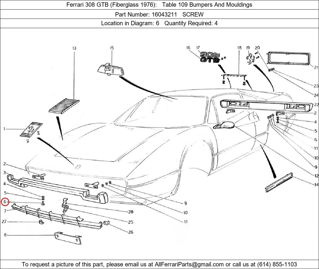 Ferrari Part 16043211