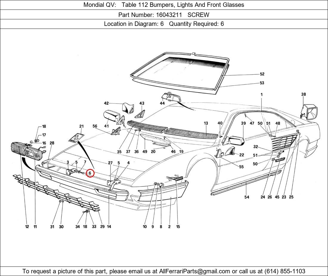 Ferrari Part 16043211