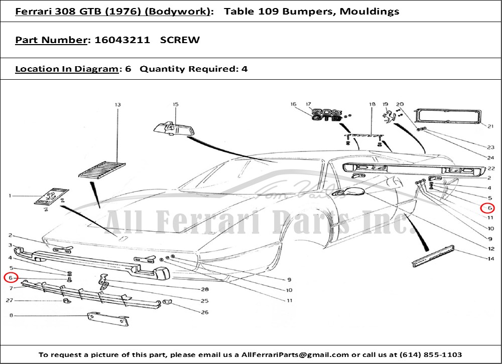 Ferrari Part 16043211