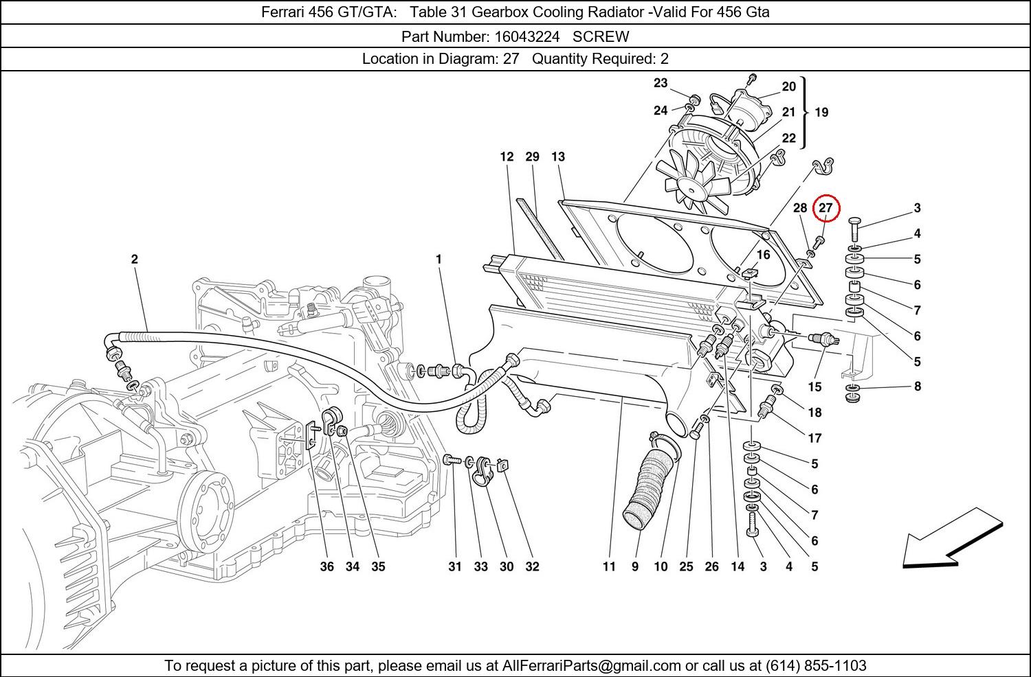 Ferrari Part 16043224