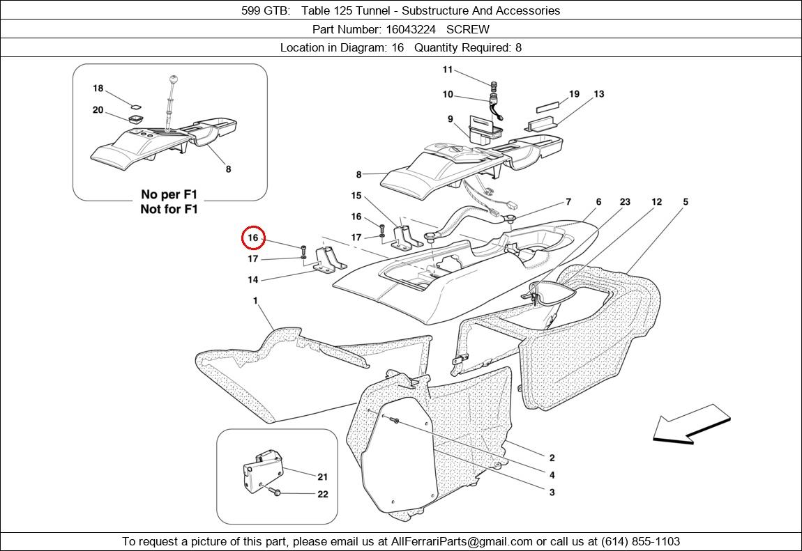 Ferrari Part 16043224