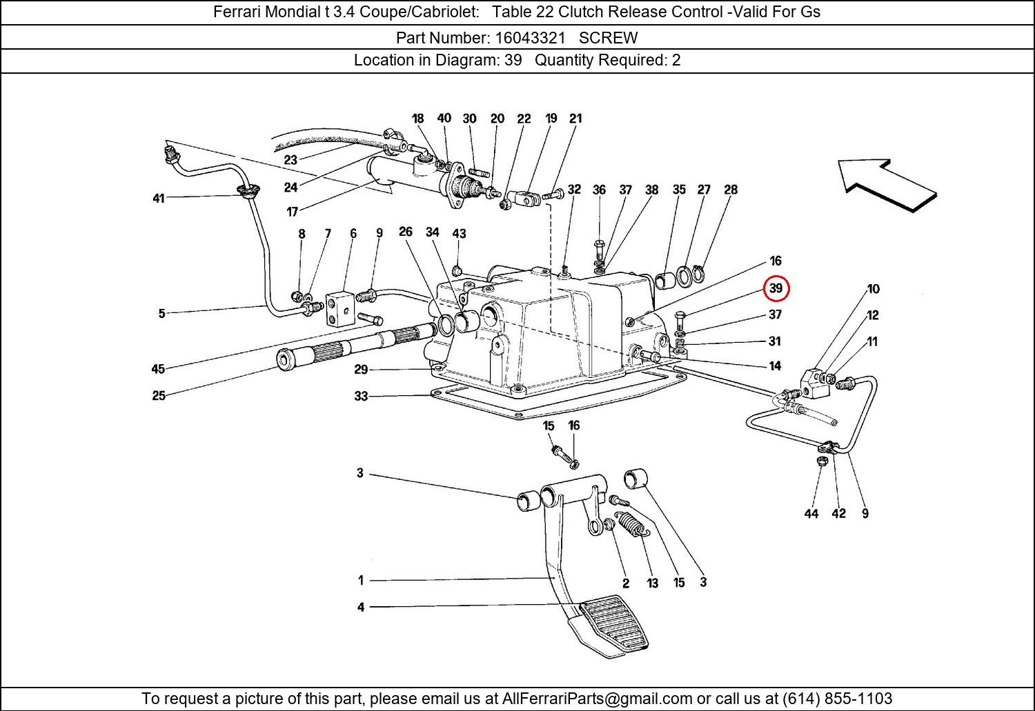 Ferrari Part 16043321